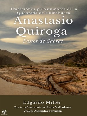 cover image of Anastasio Quiroga. Pastor de Cabras